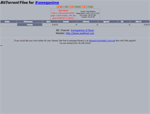 Tablet Screenshot of omeganime.edwardk.info